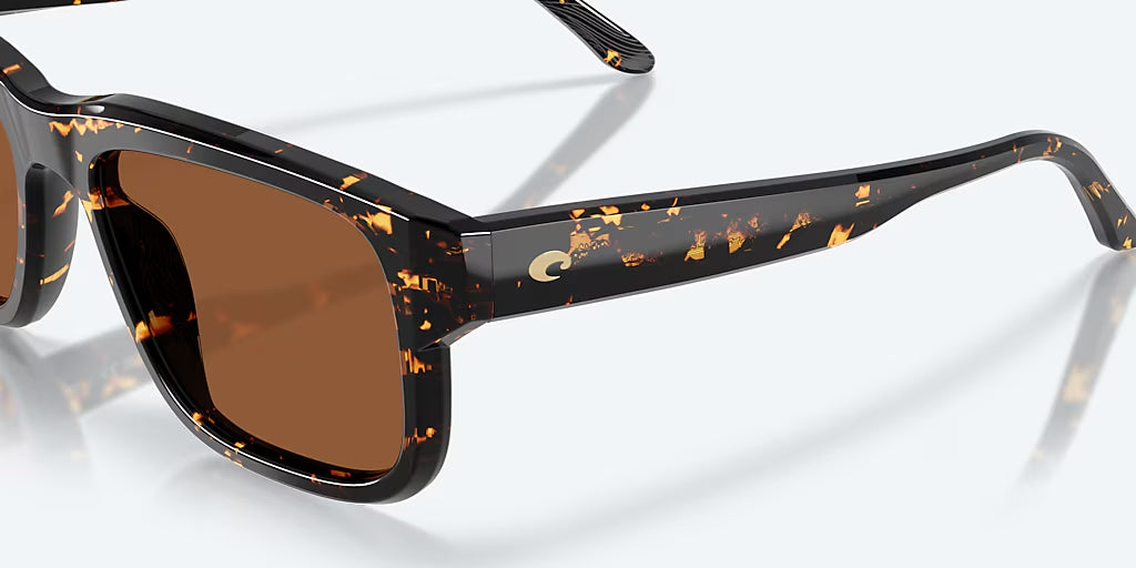 Costa Del Mar ShipWrecks Polarized Sunglasses  Tortoise Copper 580MG