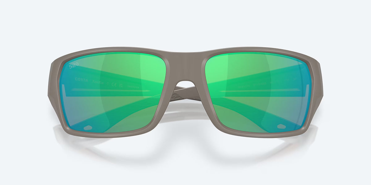 Costa Del Mar Tailfin Polarized Sunglasses MatteOliveShale GreenMirror 580G