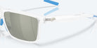 Costa Del Mar Rinconcito PolishedClear GraySilverMirror 580G