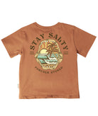 Tank Stream Shark Scenic Boys Tee DELRAY-Latte 10