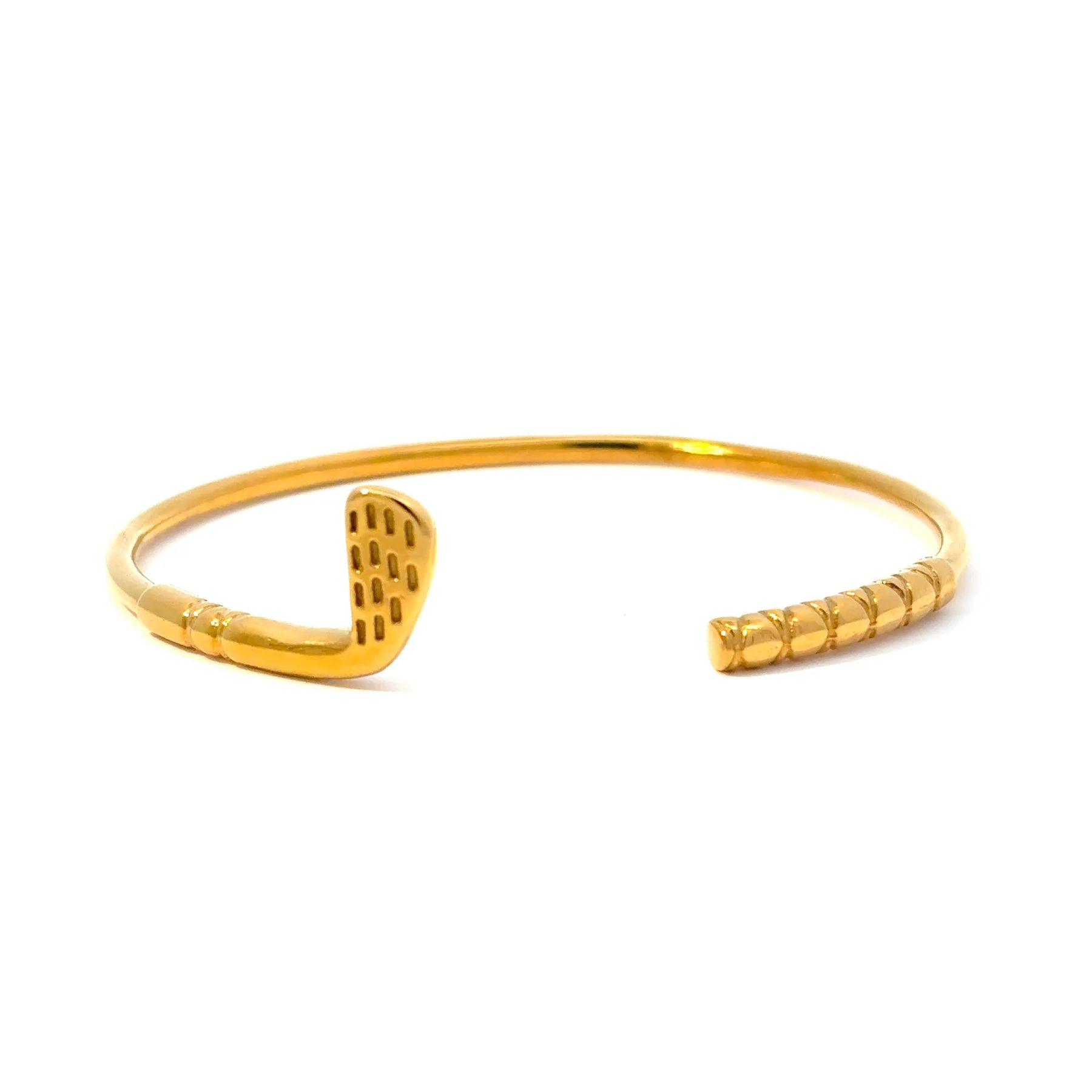 Salty Cali Golf Club Bangle Gold