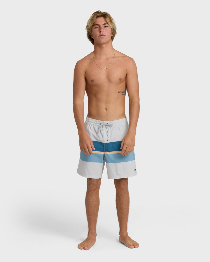 Billabong Good Times Layback Trunks SLV-SILVER S