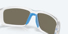Costa Del Mar Fantail Sunglasses MatteClear Blue Mirror 580G