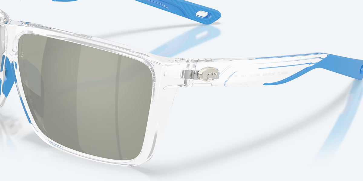 Costa Del Mar Rincon  11 Polarized Sunglasses PoloshedClear GreySilverMirror