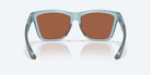 Costa Del Mar Panga 11 Polarized Sunglasses TransSilTBlue CopperSilverMirror 580P