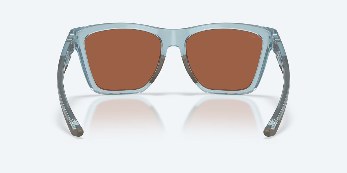 Costa Del Mar Panga 11 Polarized Sunglasses TransSilTBlue CopperSilverMirror 580P
