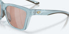 Costa Del Mar Panga 11 Polarized Sunglasses TransSilTBlue CopperSilverMirror 580P