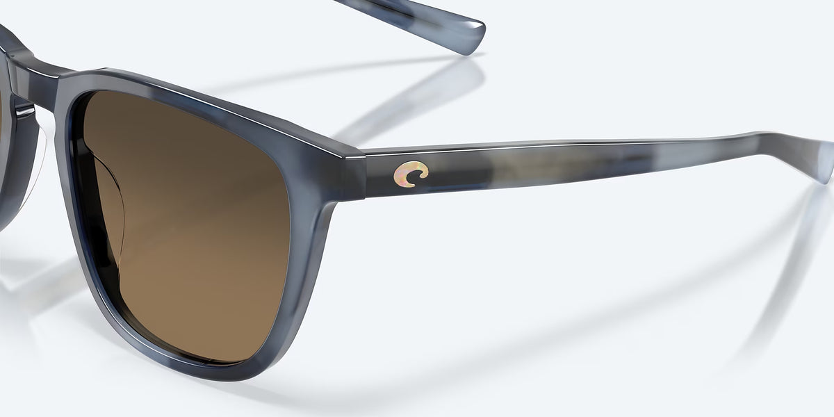Costa Del Mar Sullivan Polarized Sunglasses Somos BlueTortoisew/Copper 580G
