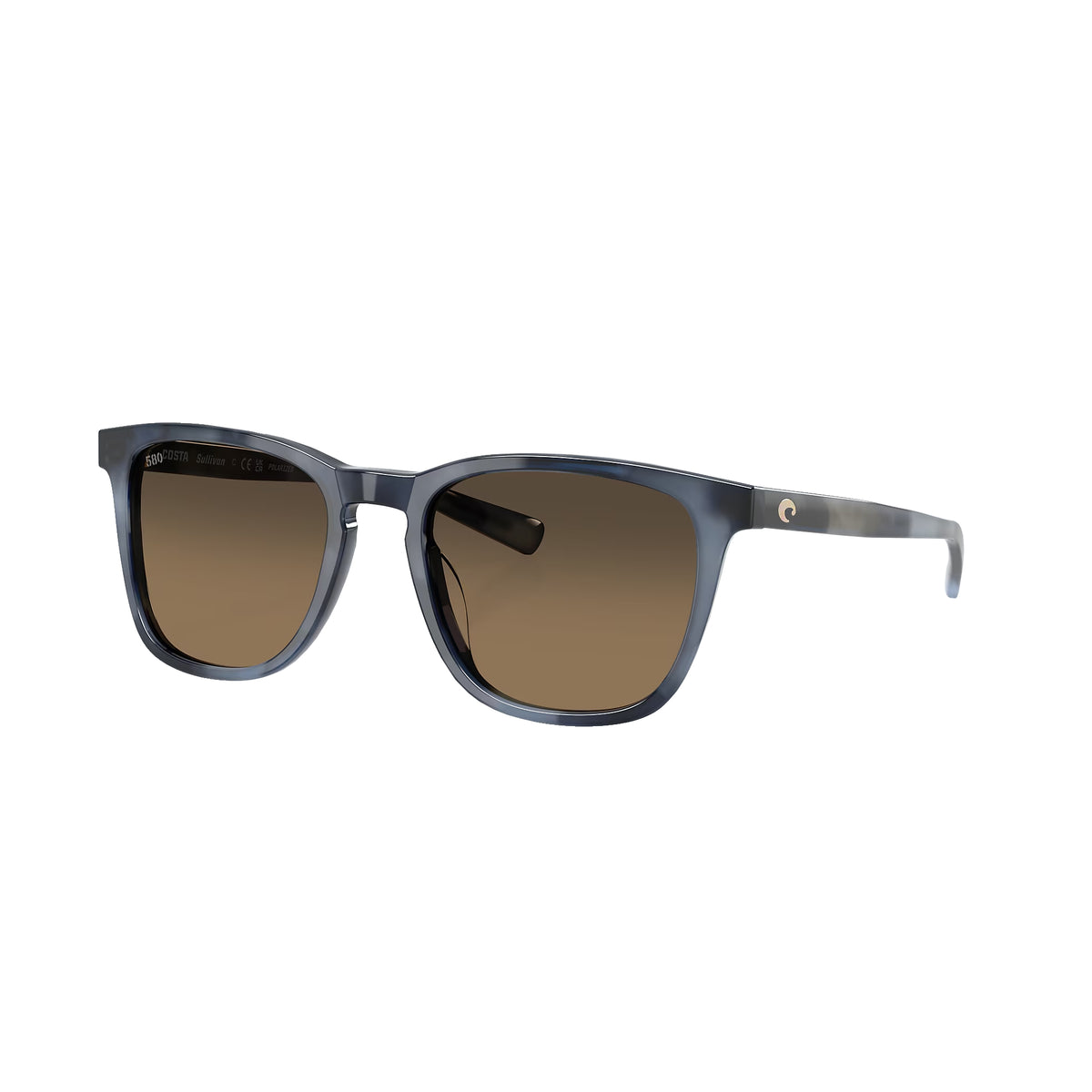 Costa Del Mar Sullivan Polarized Sunglasses Somos BlueTortoisew/Copper 580G