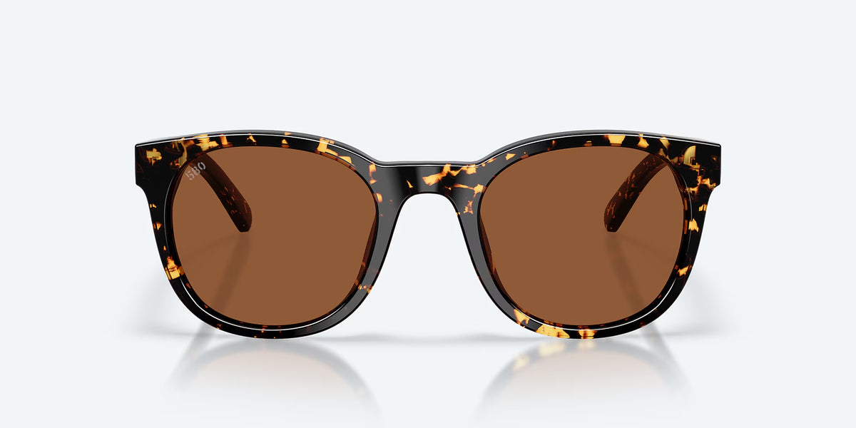 Costa Del Mar Middles Polarized Sunglasses Tortoise CopperGradient 580G