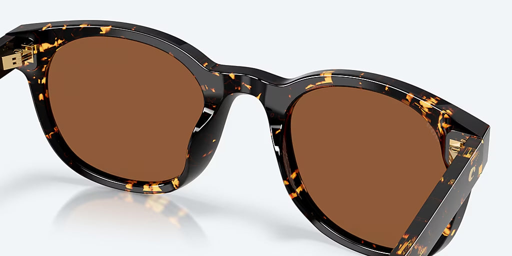 Costa Del Mar Middles Polarized Sunglasses Tortoise CopperGradient 580G