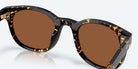 Costa Del Mar Middles Polarized Sunglasses Tortoise CopperGradient 580G