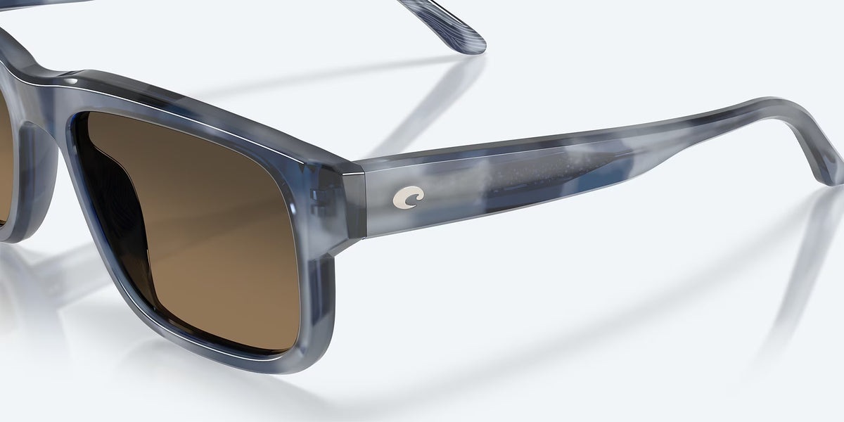 Costa Del Mar ShipWrecks Polarized Sunglasses  SomosBlueTort CopperGradient 580MG