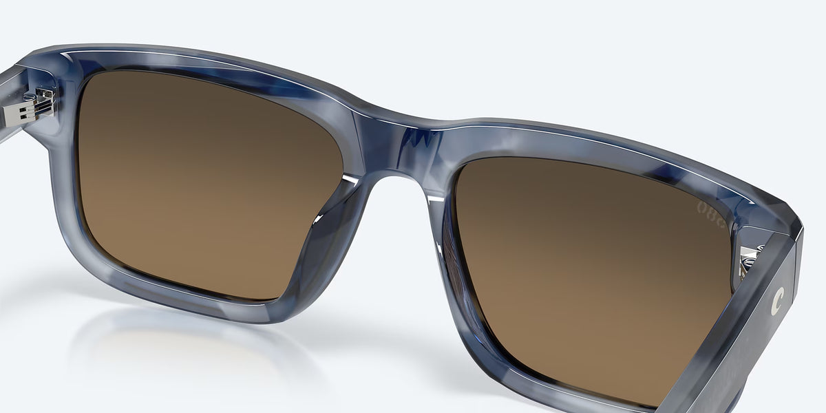 Costa Del Mar ShipWrecks Polarized Sunglasses  SomosBlueTort CopperGradient 580MG