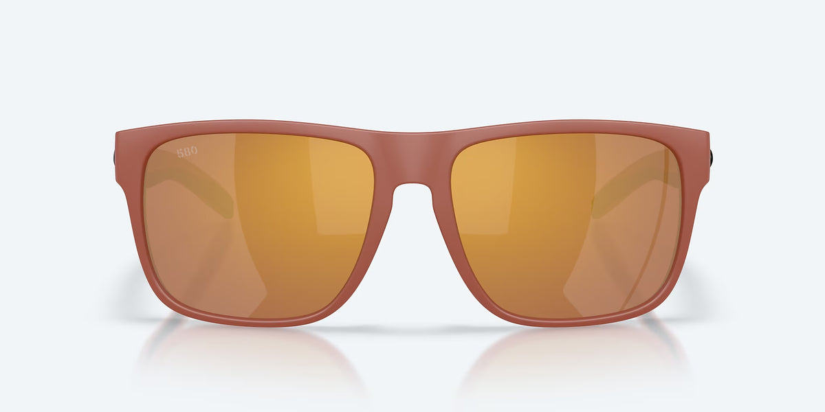 Costa Del Mar Spearo XL Sunglasses MatteTerraCotta Gold Mirror 580G