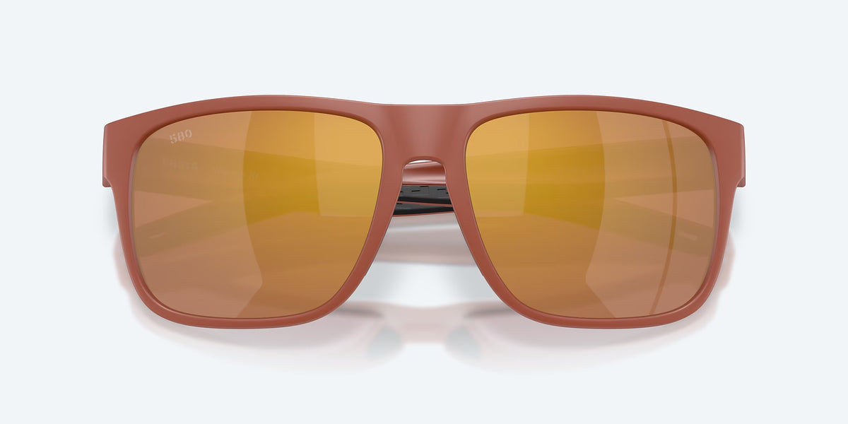 Costa Del Mar Spearo XL Sunglasses MatteTerraCotta Gold Mirror 580G