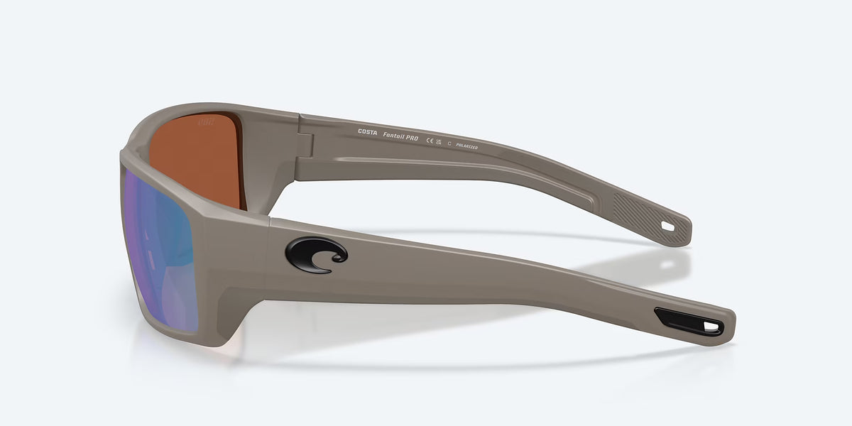 Costa Del Mar Fantail Pro Sunglasses MatteOilveShale GoldMirror 580G