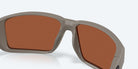 Costa Del Mar Fantail Pro Sunglasses MatteOilveShale GoldMirror 580G