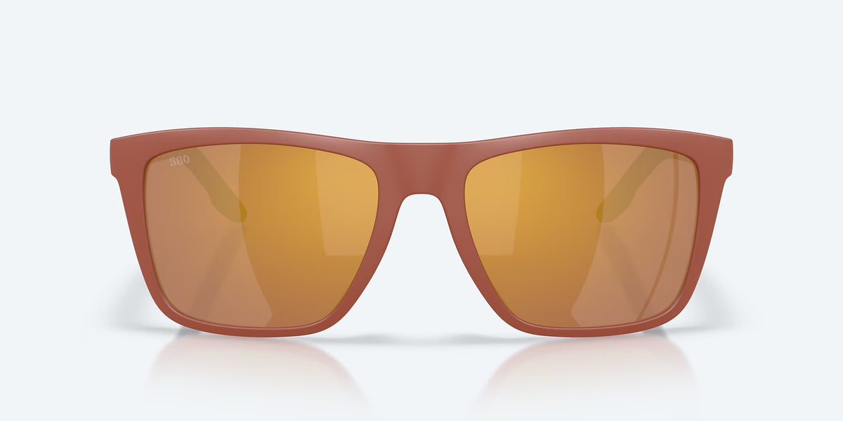 Costa Del Mar Mainsail XL Polarized Sunglasses MatteTerraCotta GoldMirror