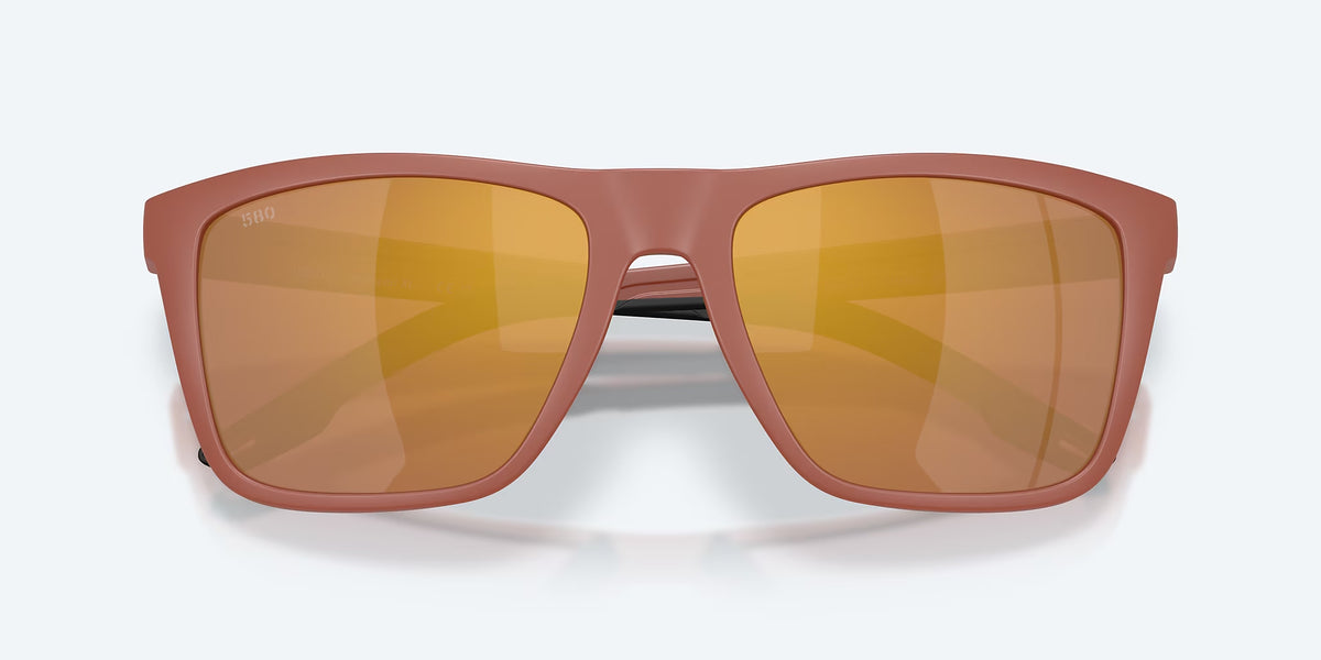 Costa Del Mar Mainsail XL Polarized Sunglasses MatteTerraCotta GoldMirror