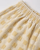 Rylee + Cru  Karli Set Butterscotch Grid 12-18M