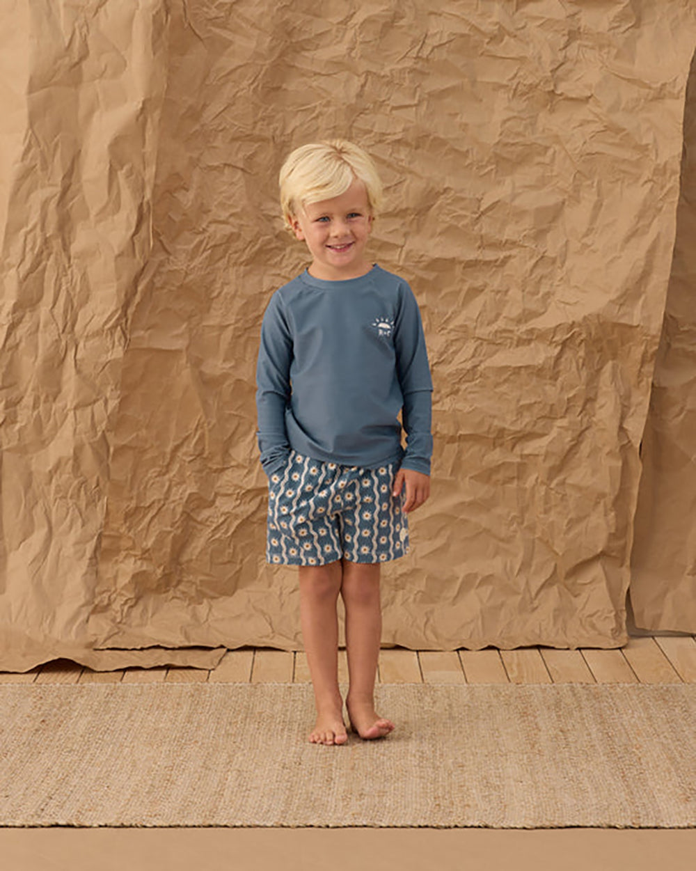 Rylee + Cru Boardshort Sun Wave 8-9Y