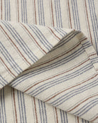 Rylee + Cru Collared Short Sleeve Shirt Nautical Stripe 6-7Y