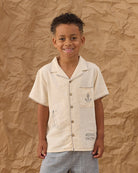 Rylee + Cru Lapel Collar Shirt Sailor 4-5Y