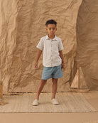Rylee + Cru Dawson Short WashedBlue 4-5
