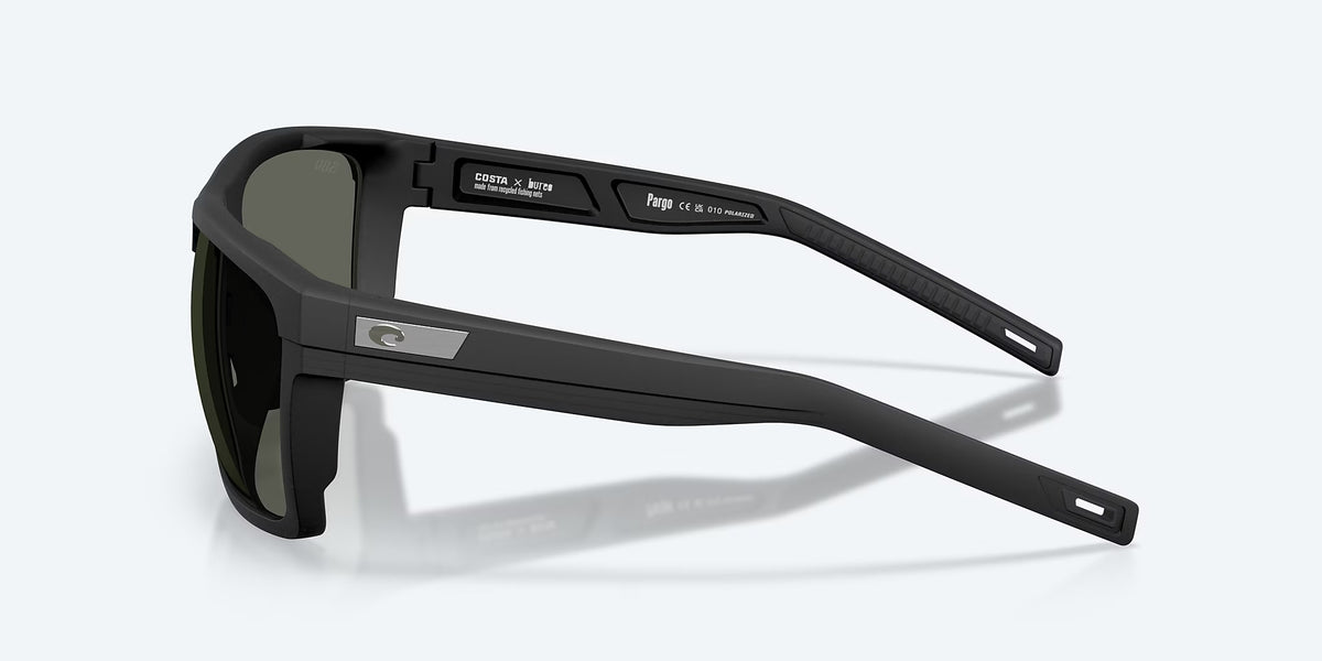 Costa Del Mar Pargo Sunglasses NetPlusBlack Gray 580G