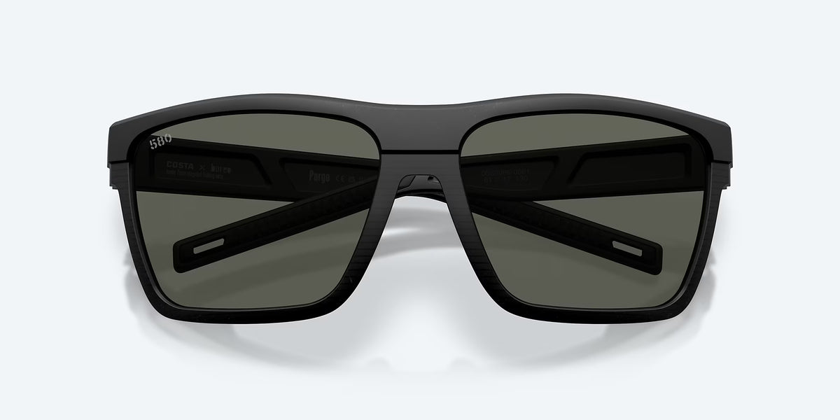 Costa Del Mar Pargo Sunglasses NetPlusBlack Gray 580G