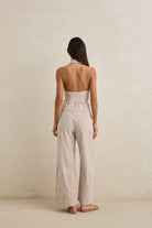 RHYTHM LOUISE WIDE LEG PANT TAN 08