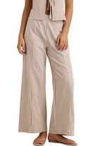 RHYTHM LOUISE WIDE LEG PANT TAN 10