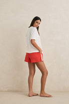 RHYTHM ISADORA SHORT RED 08