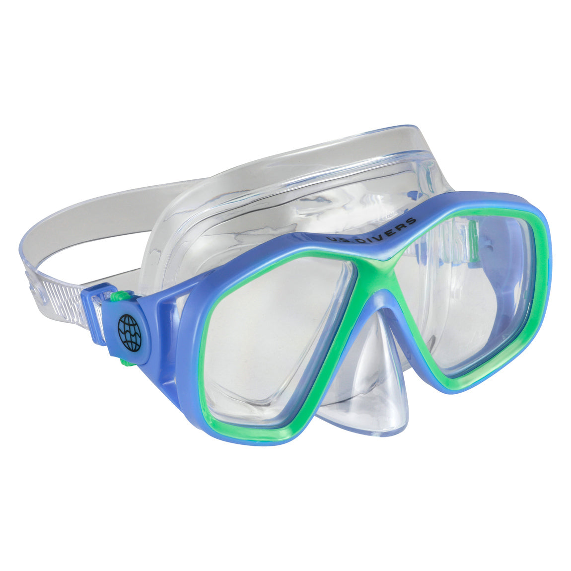 US Divers Redondo Snorkeling Combo Blue/Green
