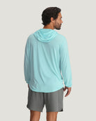 Free Fly Bamboo Lightweight Hoodie Bahama Blue L