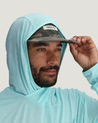 Free Fly Bamboo Lightweight Hoodie Bahama Blue XL