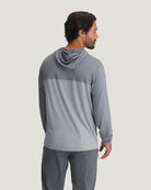 Free Fly Men's Bamboo Hybrid Hoodie Slate / Aspen Grey S