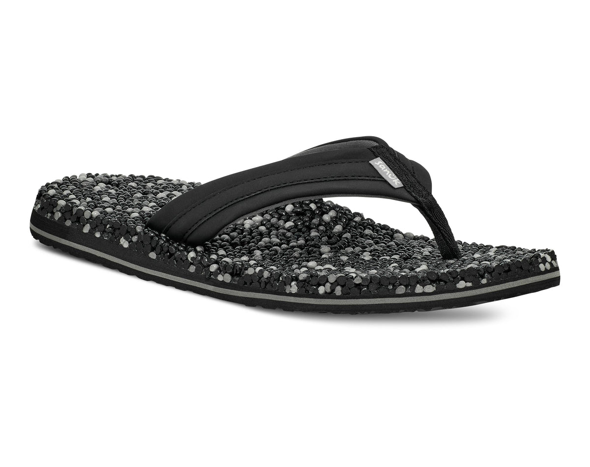 Sanuk Bubblecush Mens Sandal BLKM-Black Multi 12