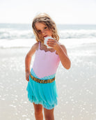 Feather 4 Arrow Sea Princess Skirt Aqc-AquaCrystal 3