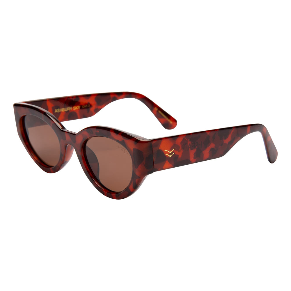 I-SEA ASHBURY SKY WOMEN'S POLARIZED SUNGLASSES HAVANA TORT / BROWN POLARIZED LENS