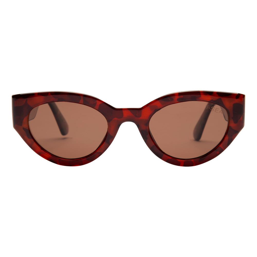 I-SEA ASHBURY SKY WOMEN'S POLARIZED SUNGLASSES HAVANA TORT / BROWN POLARIZED LENS