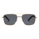 I-SEA BROOKS MEN'S POLARIZED SUNGLASSES GOLD / SMOKE POLARIZED LENS