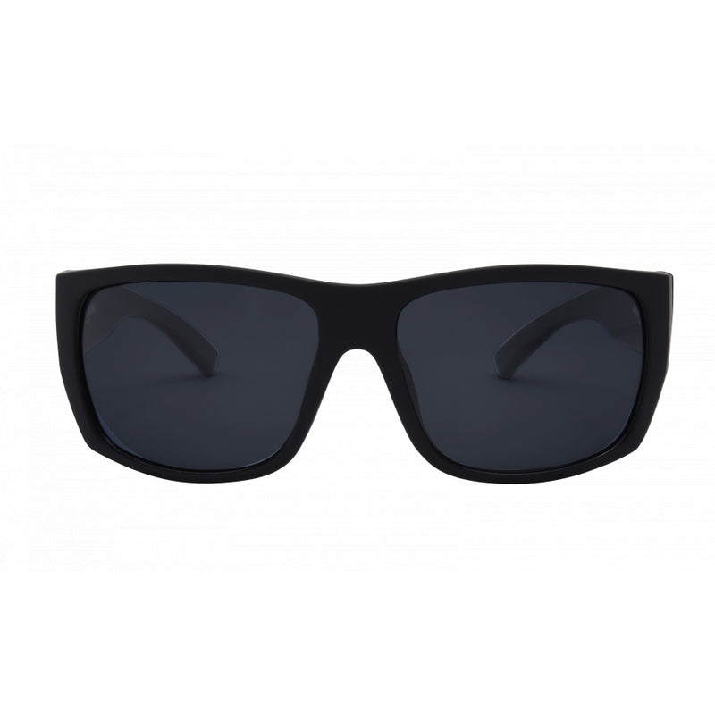 I-SEA CAPTAIN MEN'S POLARIZED SUNGLASSES BLACK / SMOKE POLARIZED LENS