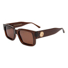 I-SEA COLE HOUSHMAND MEN'S POLARIZED SUNGLASSES TAUPE / BROWN POLARIZED LENS