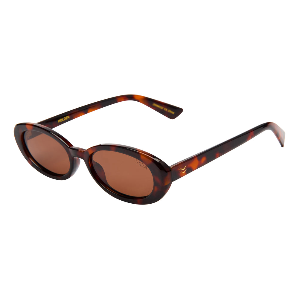 I-SEA HOLDEN WOMEN'S POLARIZED SUNGLASSES TORT / BROWN POLARIZED LENS
