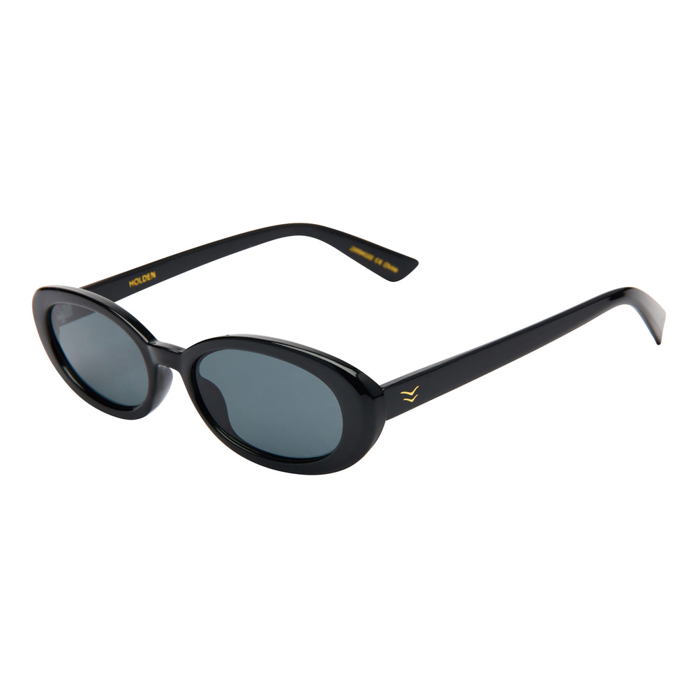 I-SEA HOLDEN WOMEN'S POLARIZED SUNGLASSES BLACK / SMOKE POLARIZED LENS