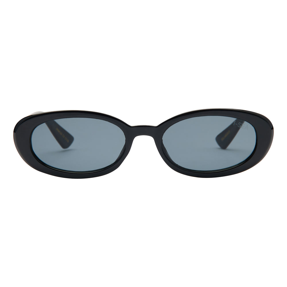 I-SEA HOLDEN WOMEN'S POLARIZED SUNGLASSES BLACK / SMOKE POLARIZED LENS