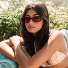 I-SEA HOLDEN WOMEN'S POLARIZED SUNGLASSES CHERRY / ROSE POLARIZED LENS