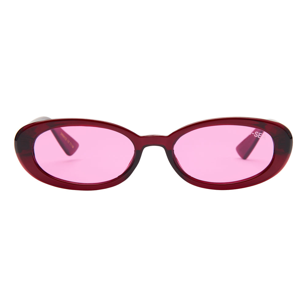 I-SEA HOLDEN WOMEN'S POLARIZED SUNGLASSES CHERRY / ROSE POLARIZED LENS